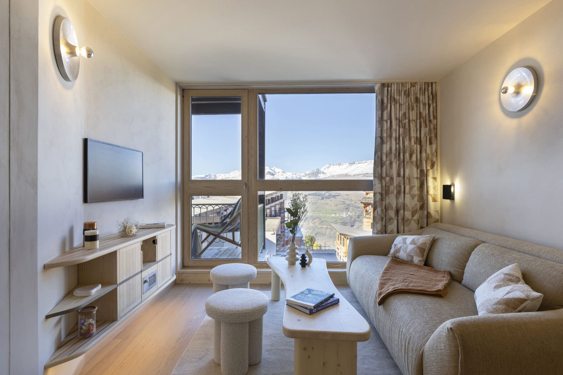 Berginterieur gerealiseerd door Ynspir in Val Thorens