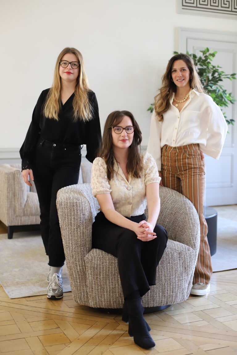 Emelyne, Marianne et Pamela