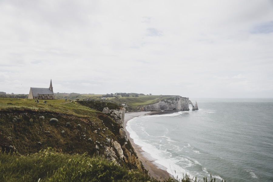 Brede baai aan de Atlantische kust