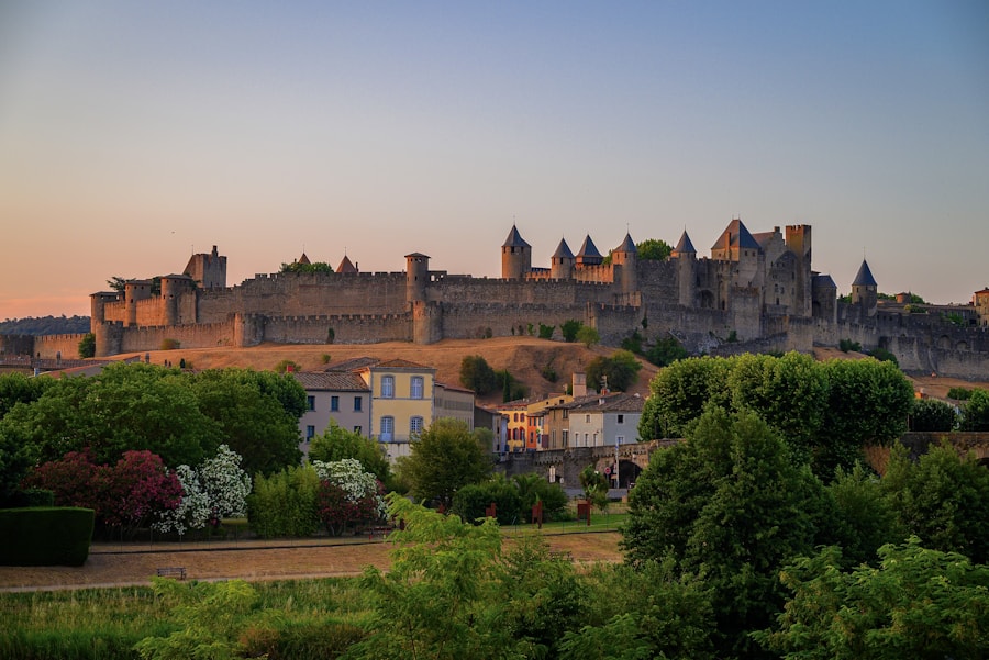 De vestingstad Carcassonne